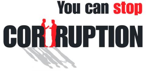 Eou can stop coruption!